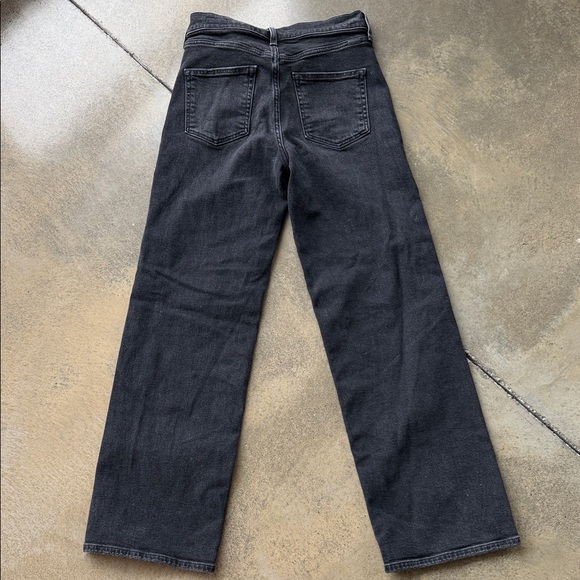 AYR Black Denim Jeans with Branded Waist Patch// the Special Sauce - Picture 4 of 4